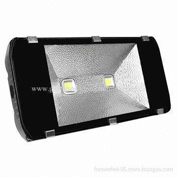 High quality 200W LED floodlight, sized L290mm*W600mm, 85-256V AC voltage, Bridgelux LED chip